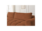 Fuji - Canapé D'Angle Convertible - Tissu Bouclette - Angle Gauche