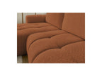 Fuji - Canapé D'Angle Convertible - Tissu Bouclette - Angle Gauche