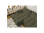 Fuji - Canapé D'Angle Convertible - Tissu Bouclette - Angle Gauche