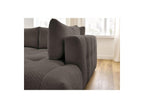 Fuji - Canapé D'Angle L Convertible - Tissu Bouclette - Angle Droit