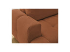Fuji - Canapé D'Angle L Convertible - Tissu Bouclette - Angle Droit