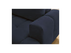 Fuji - Canapé D'Angle L Convertible - Tissu Bouclette - Angle Gauche