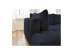 Fuji - Canapé D'Angle L Convertible - Tissu Bouclette - Angle Gauche