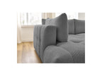 Fuji - Canapé D'Angle L Convertible - Tissu Bouclette - Angle Gauche