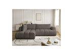 Fuji - Canapé D'Angle L Convertible - Tissu Bouclette - Angle Gauche