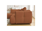 Fuji - Canapé D'Angle L Convertible - Tissu Bouclette - Angle Gauche