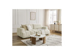 Fuji - Canapé Droit Convertible 3 Places - Tissu Lisse