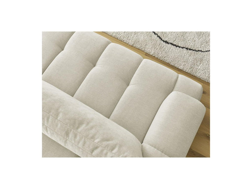 Fuji - Canapé Droit Convertible 3 Places - Tissu Lisse