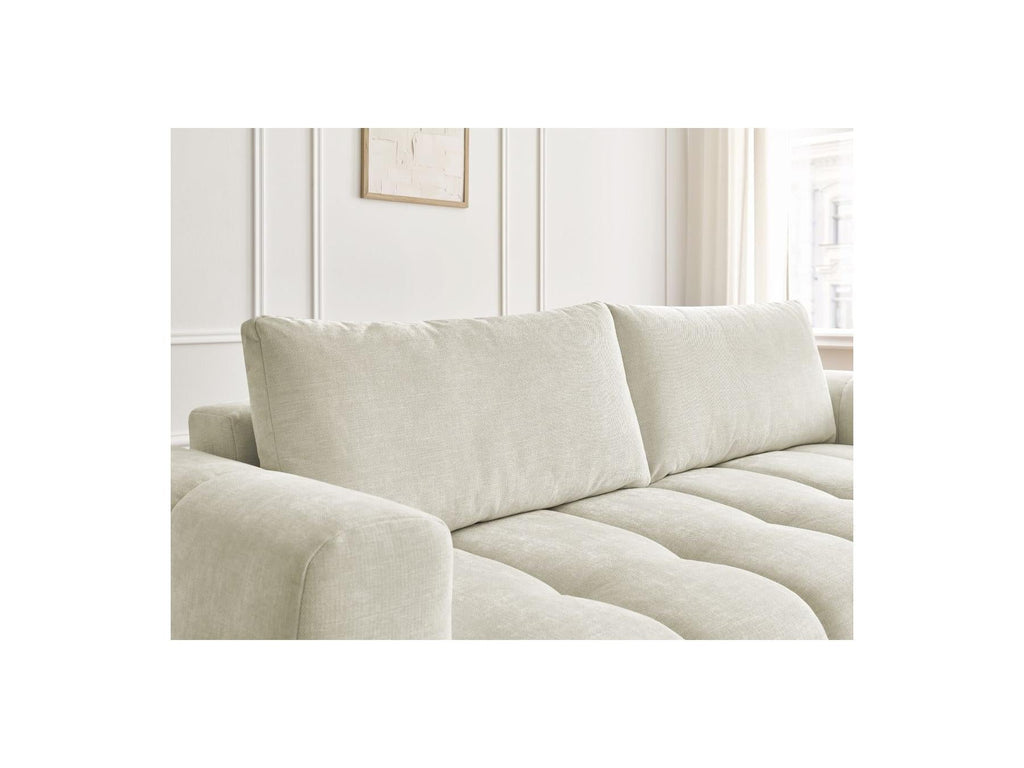 Fuji - Canapé Droit Convertible 3 Places - Tissu Lisse