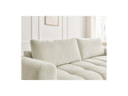 Fuji - Canapé Droit Convertible 3 Places - Tissu Lisse