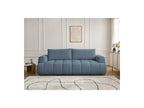 Fuji - Canapé Droit Convertible 3 Places - Tissu Lisse