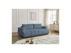 Fuji - Canapé Droit Convertible 3 Places - Tissu Lisse