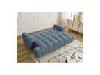 Fuji - Canapé Droit Convertible 3 Places - Tissu Lisse