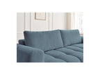 Fuji - Canapé Droit Convertible 3 Places - Tissu Lisse