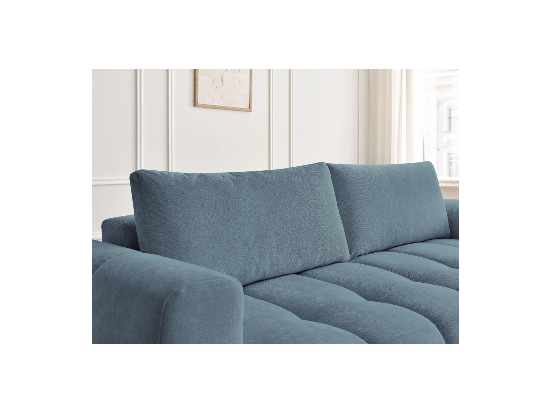Fuji - Canapé Droit Convertible 3 Places - Tissu Lisse