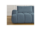 Fuji - Canapé Droit Convertible 3 Places - Tissu Lisse