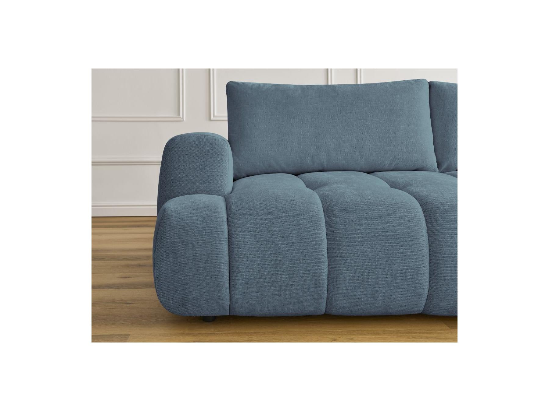 Fuji - Canapé Droit Convertible 3 Places - Tissu Lisse