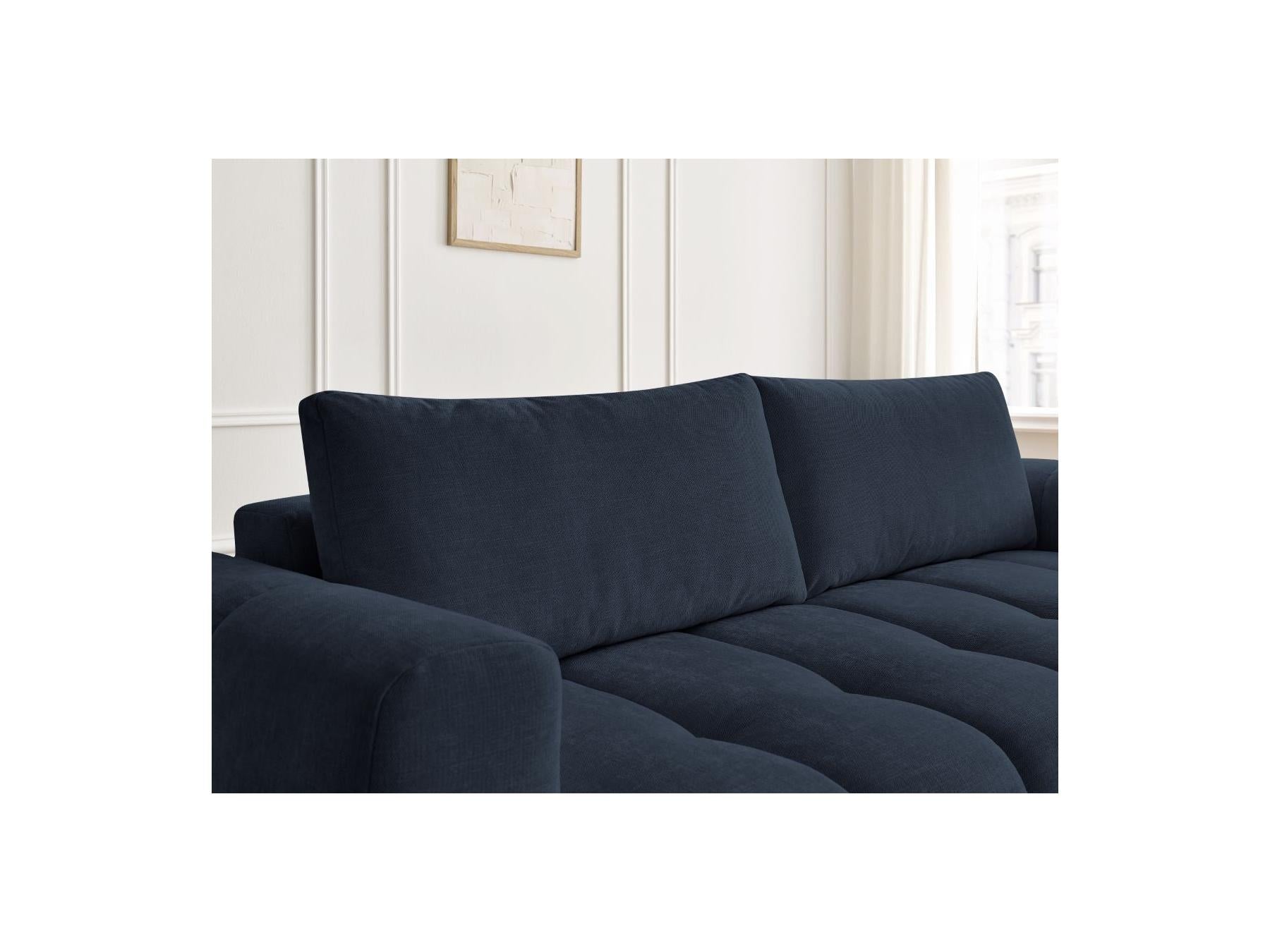 Fuji - Canapé Droit Convertible 3 Places - Tissu Lisse