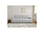 Fuji - Canapé Droit Convertible 3 Places - Tissu Lisse