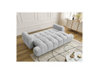 Fuji - Canapé Droit Convertible 3 Places - Tissu Lisse