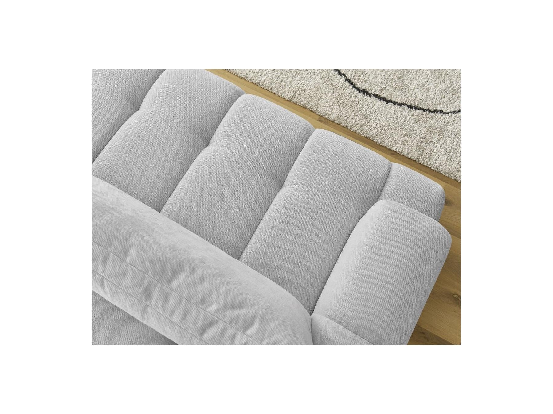 Fuji - Canapé Droit Convertible 3 Places - Tissu Lisse