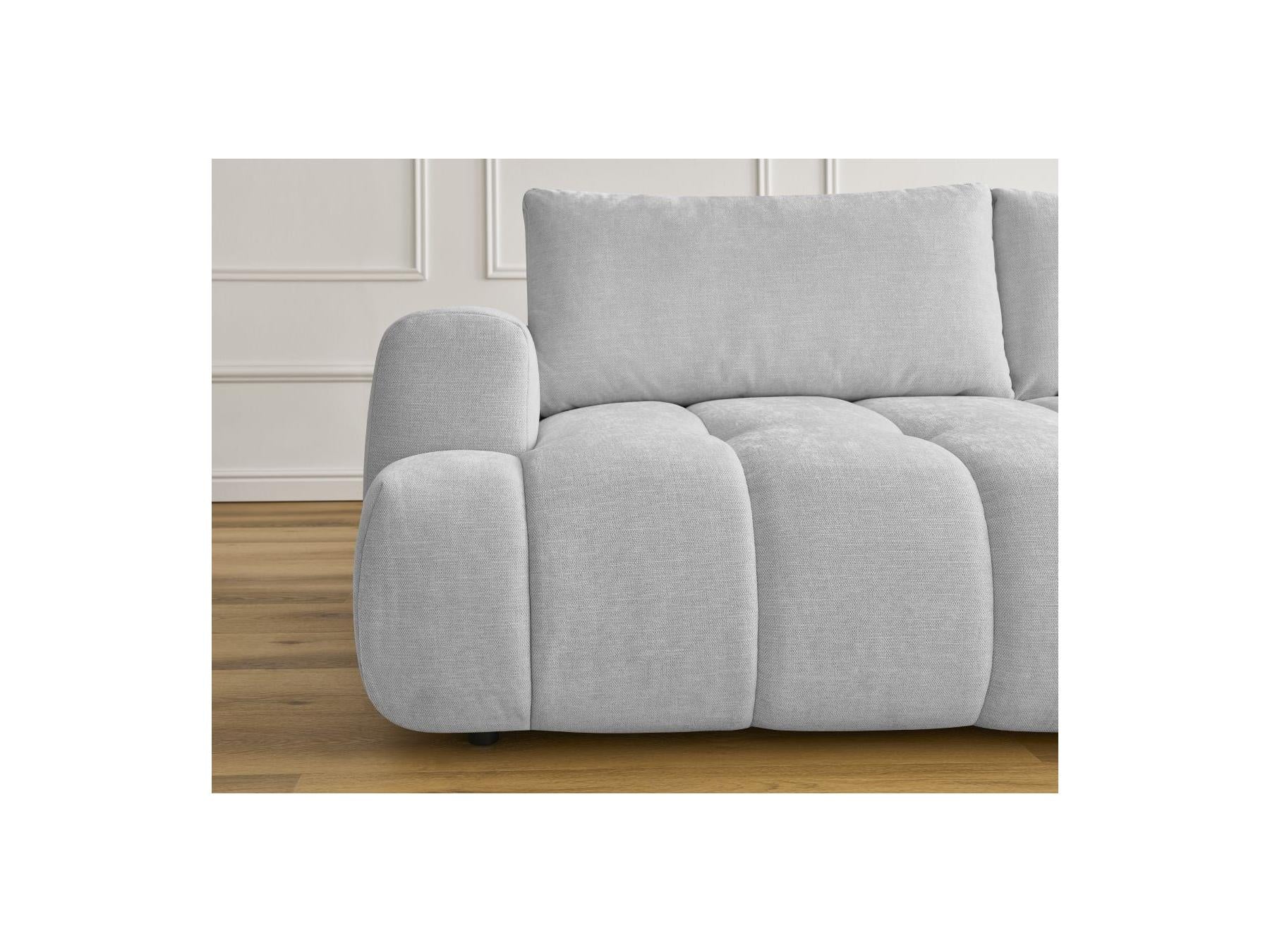 Fuji - Canapé Droit Convertible 3 Places - Tissu Lisse