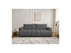 Fuji - Canapé Droit Convertible 3 Places - Tissu Lisse