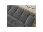 Fuji - Canapé Droit Convertible 3 Places - Tissu Lisse