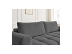 Fuji - Canapé Droit Convertible 3 Places - Tissu Lisse