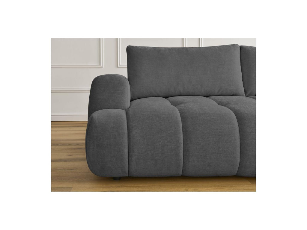 Fuji - Canapé Droit Convertible 3 Places - Tissu Lisse