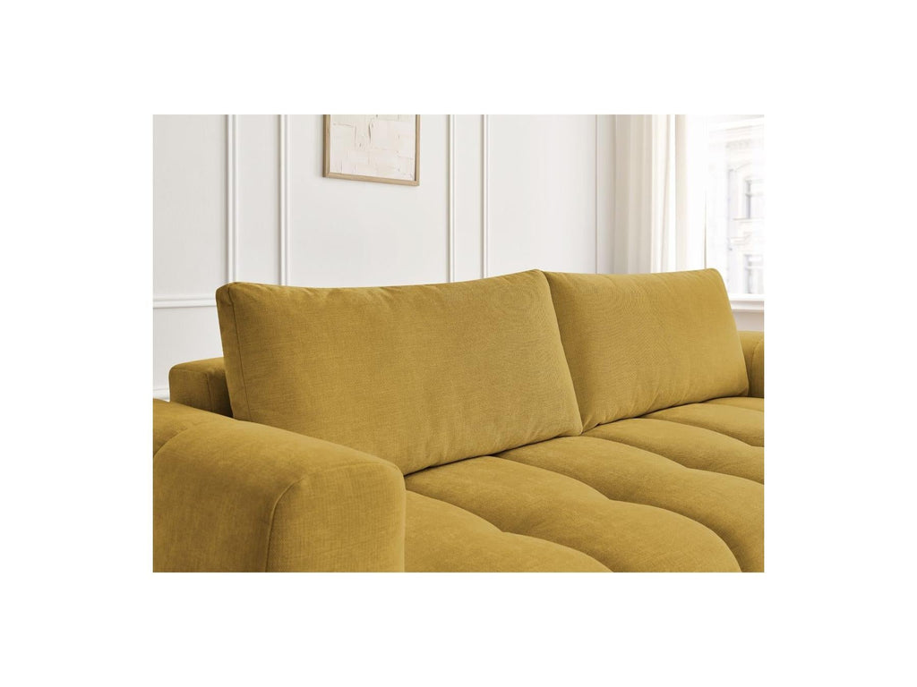 Fuji - Canapé Droit Convertible 3 Places - Tissu Lisse