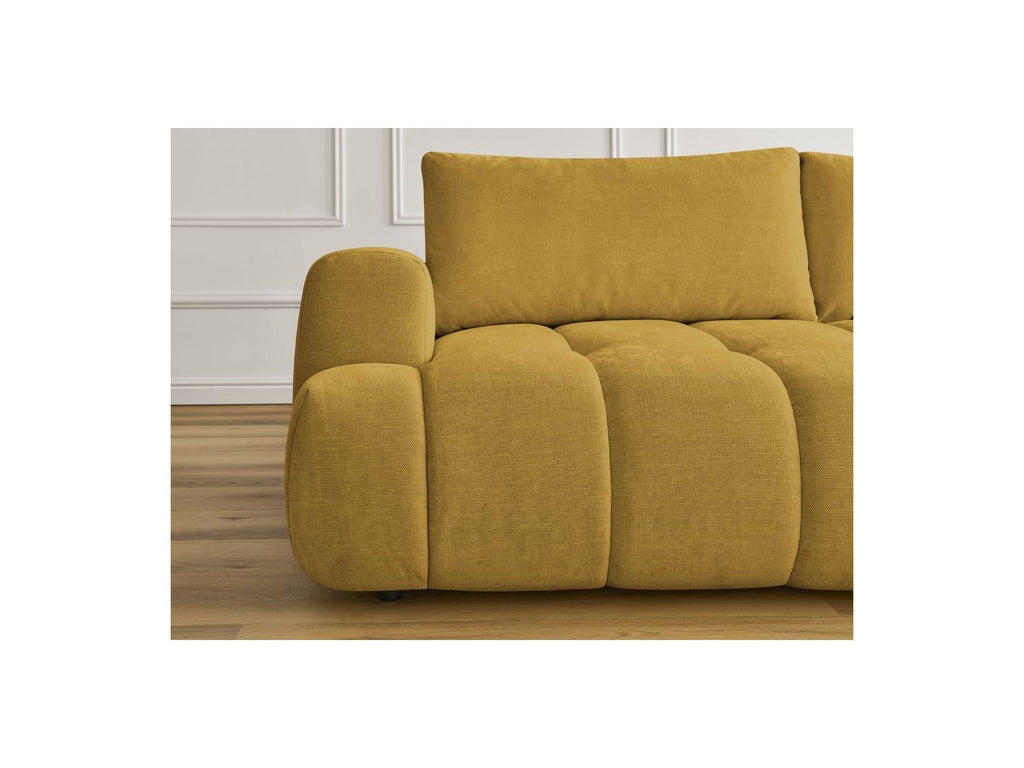 Fuji - Canapé Droit Convertible 3 Places - Tissu Lisse