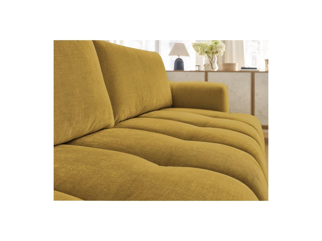 Fuji - Canapé Droit Convertible 3 Places - Tissu Lisse