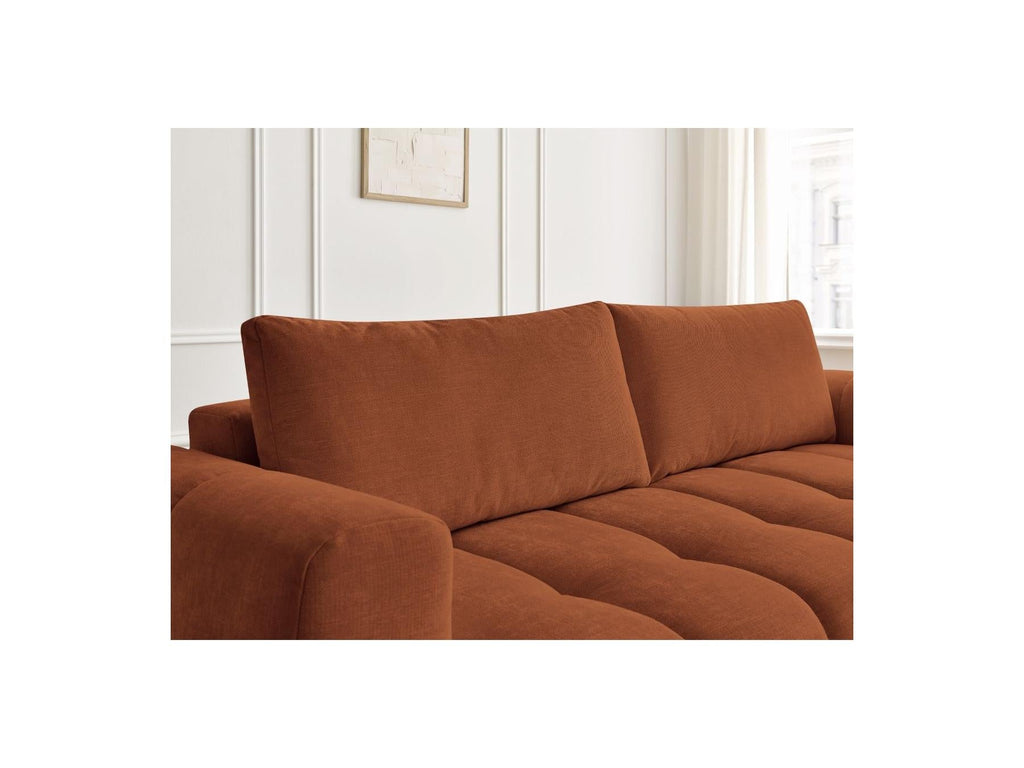Fuji - Canapé Droit Convertible 3 Places - Tissu Lisse