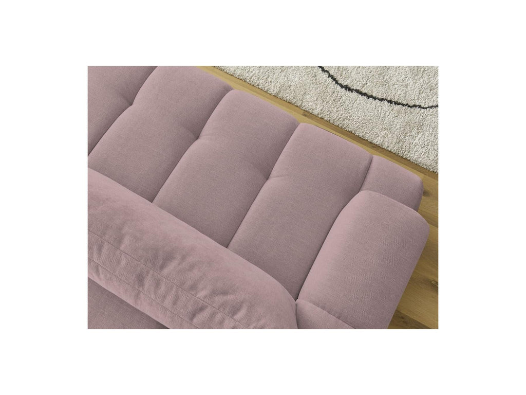 Fuji - Canapé Droit Convertible 3 Places - Tissu Lisse