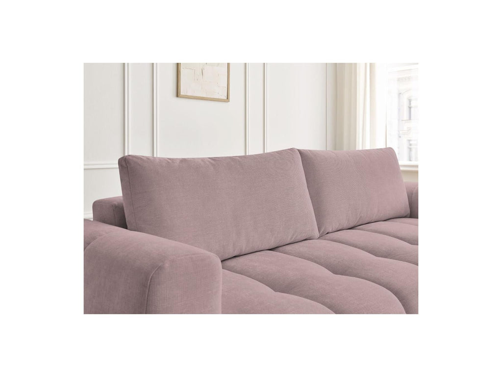 Fuji - Canapé Droit Convertible 3 Places - Tissu Lisse