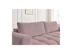 Fuji - Canapé Droit Convertible 3 Places - Tissu Lisse