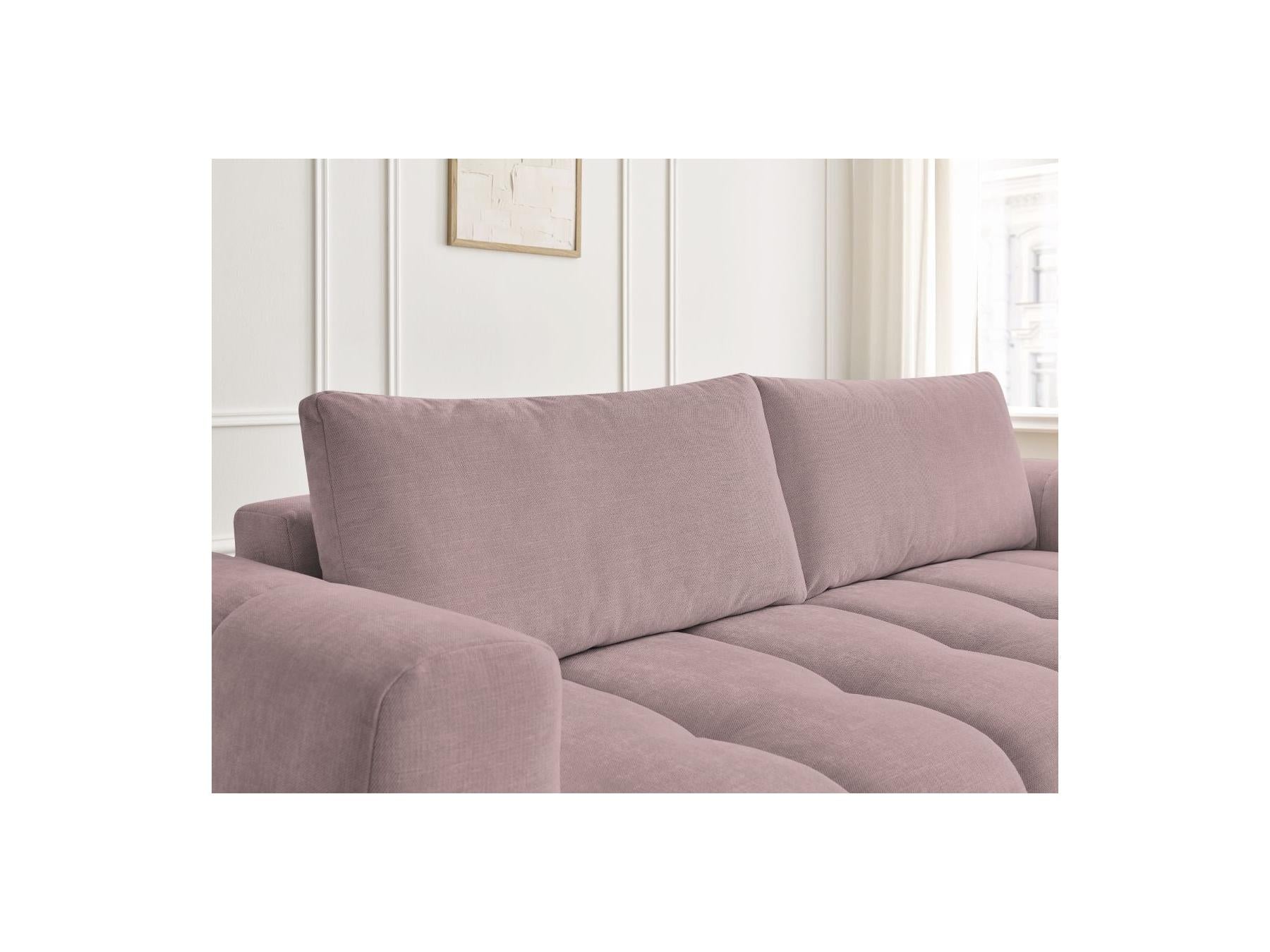 Fuji - Canapé Droit Convertible 3 Places - Tissu Lisse