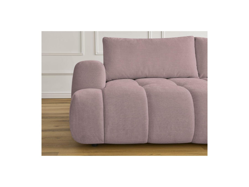 Fuji - Canapé Droit Convertible 3 Places - Tissu Lisse