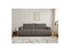 Fuji - Canapé Droit Convertible 3 Places - Tissu Lisse