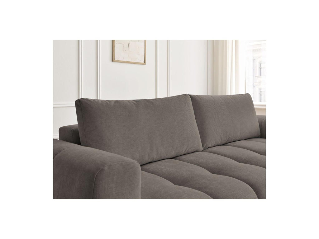 Fuji - Canapé Droit Convertible 3 Places - Tissu Lisse