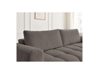 Fuji - Canapé Droit Convertible 3 Places - Tissu Lisse