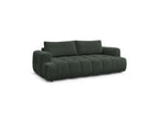 Fuji - Canapé Droit Convertible 3 Places - Tissu Lisse