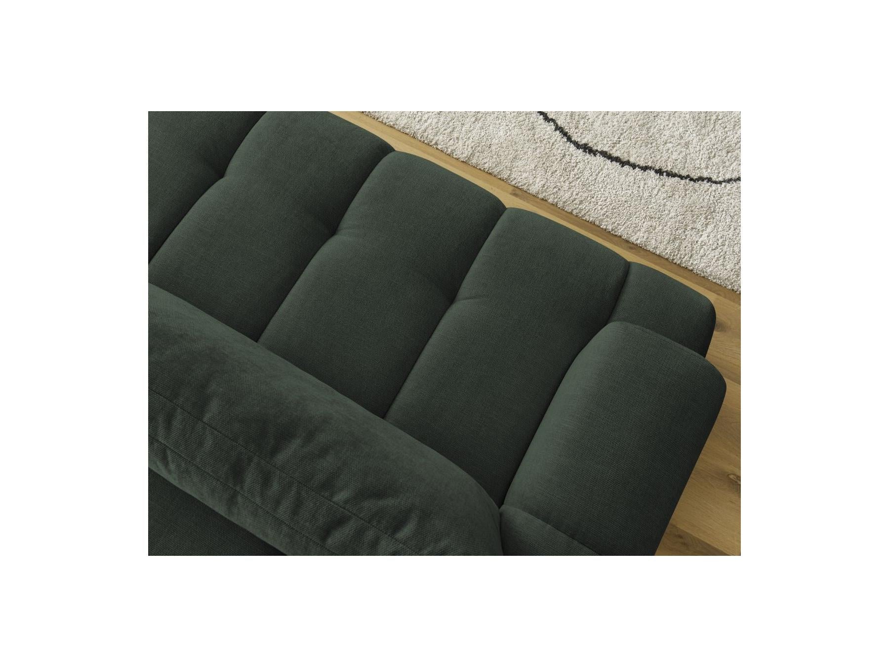 Fuji - Canapé Droit Convertible 3 Places - Tissu Lisse