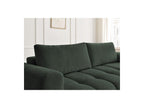 Fuji - Canapé Droit Convertible 3 Places - Tissu Lisse