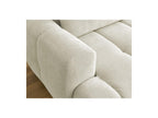 Fuji - Canapé D'Angle Convertible - Tissu Lisse - Angle Droit