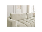 Fuji - Canapé D'Angle Convertible - Tissu Lisse - Angle Droit