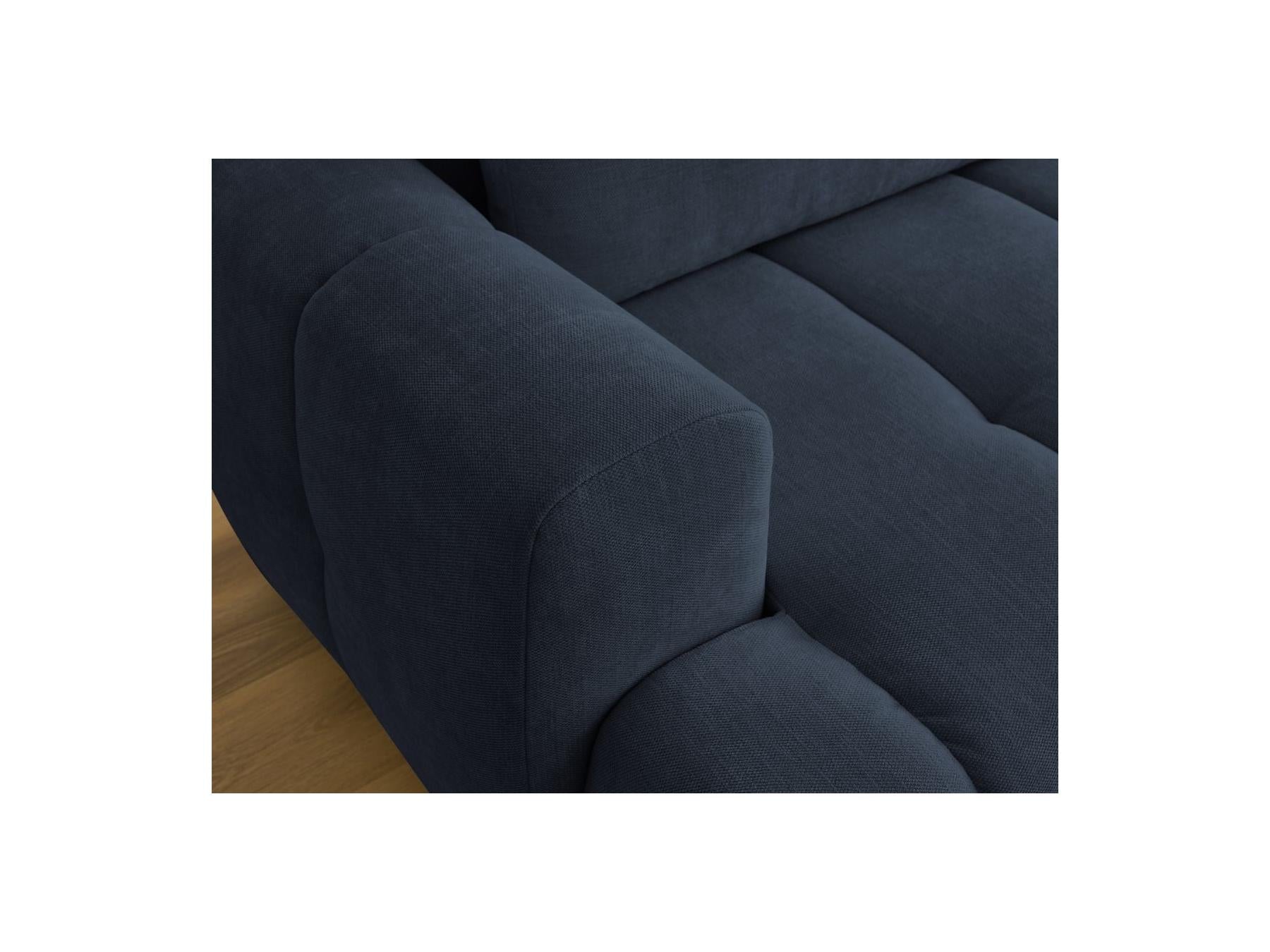 Fuji - Canapé D'Angle Convertible - Tissu Lisse - Angle Droit