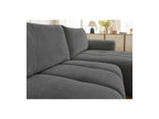 Fuji - Canapé D'Angle Convertible - Tissu Lisse - Angle Droit