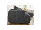 Fuji - Canapé D'Angle Convertible - Tissu Lisse - Angle Droit
